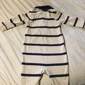 Ralph Laren Grey Baby Boy Romper